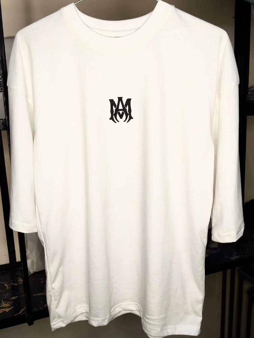 Amiri Emblem Cotton T-Shirt – White