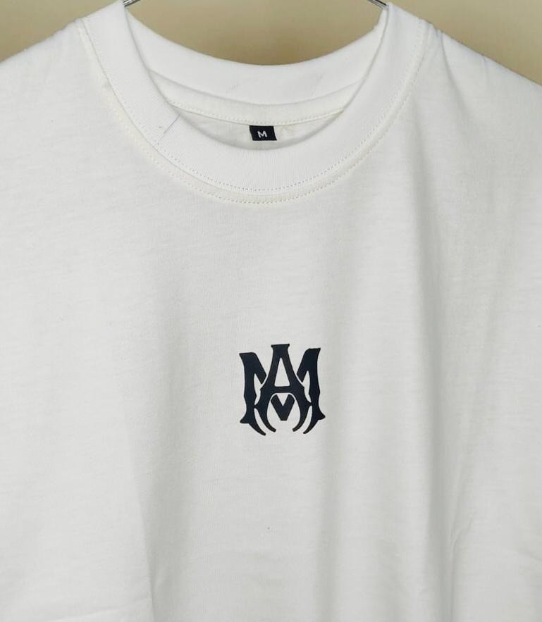 Amiri Emblem Cotton T-Shirt – White